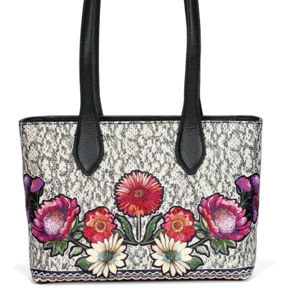 Brighton Africa Stories Serena Small Tote NWT - Picture 1 of 15